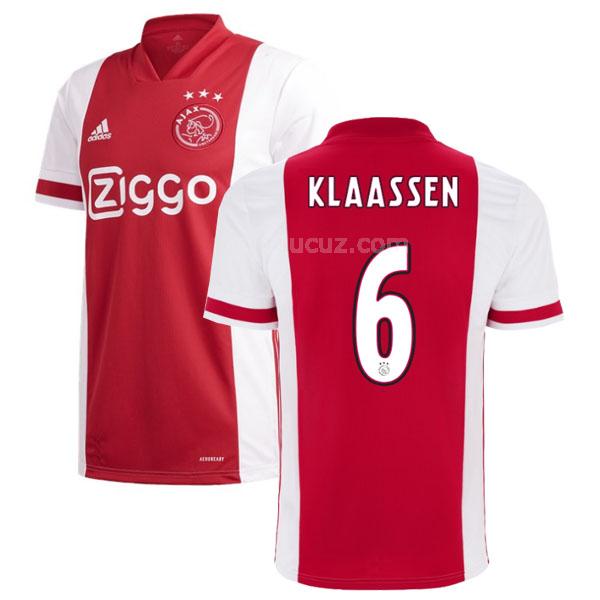 adidas ajax 2020-21 klaassen İç saha maç forması