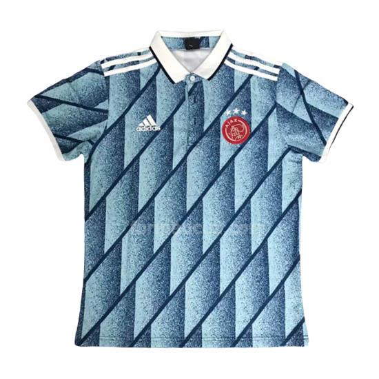 adidas ajax 2020-21 mavi polo