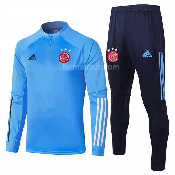 adidas ajax 2020-21 mavi svetşört