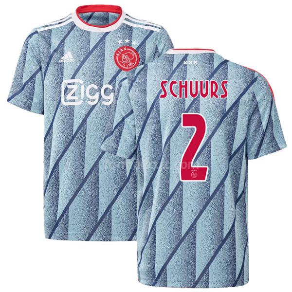 adidas ajax 2020-21 perr schuurs deplasman maç forması