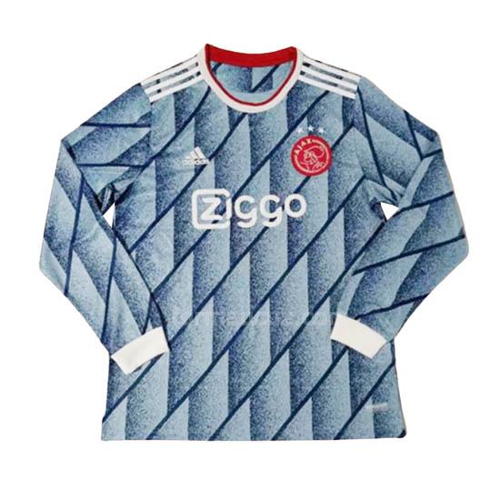 adidas ajax 2020-21 uzun kollu deplasman maç forması