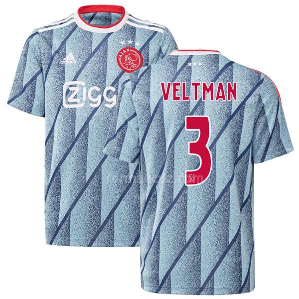 adidas ajax 2020-21 veltman deplasman maç forması