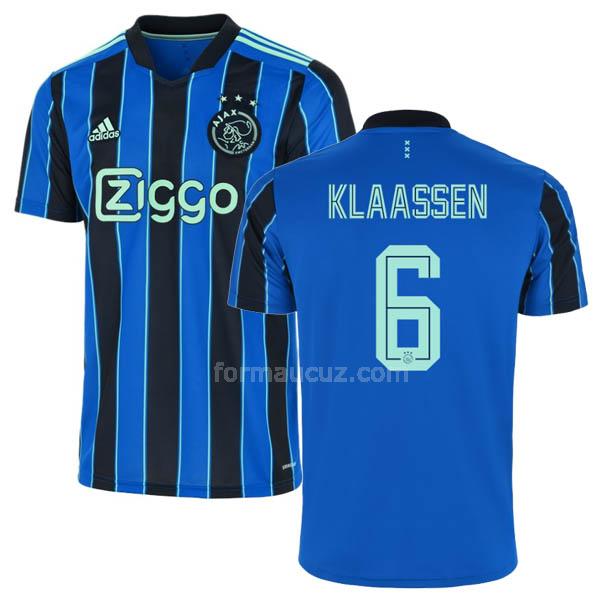 adidas ajax 2021-22 klaassen deplasman maç forması