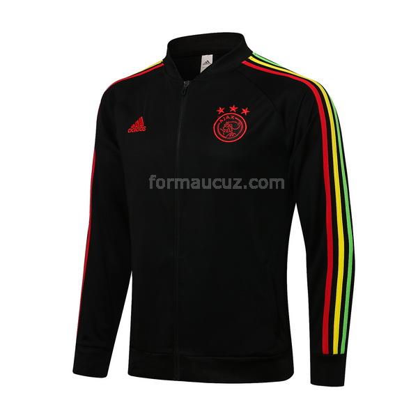 adidas ajax 2021-22 top siyah ceket