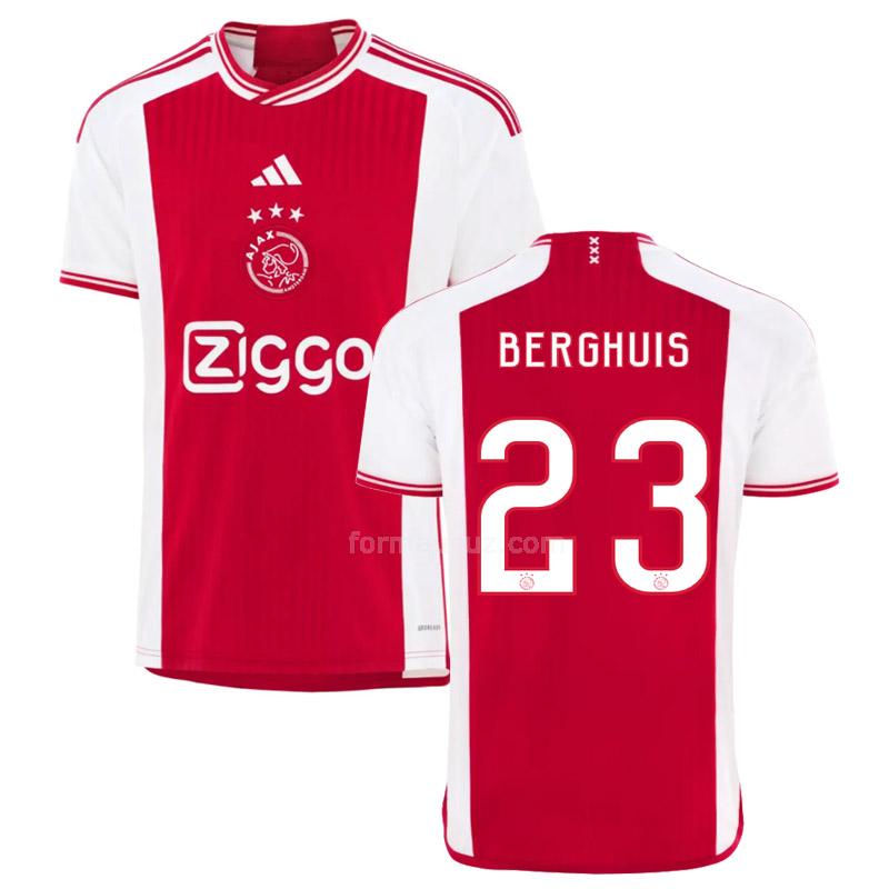 adidas ajax 2023-24 berghuis İç saha forması