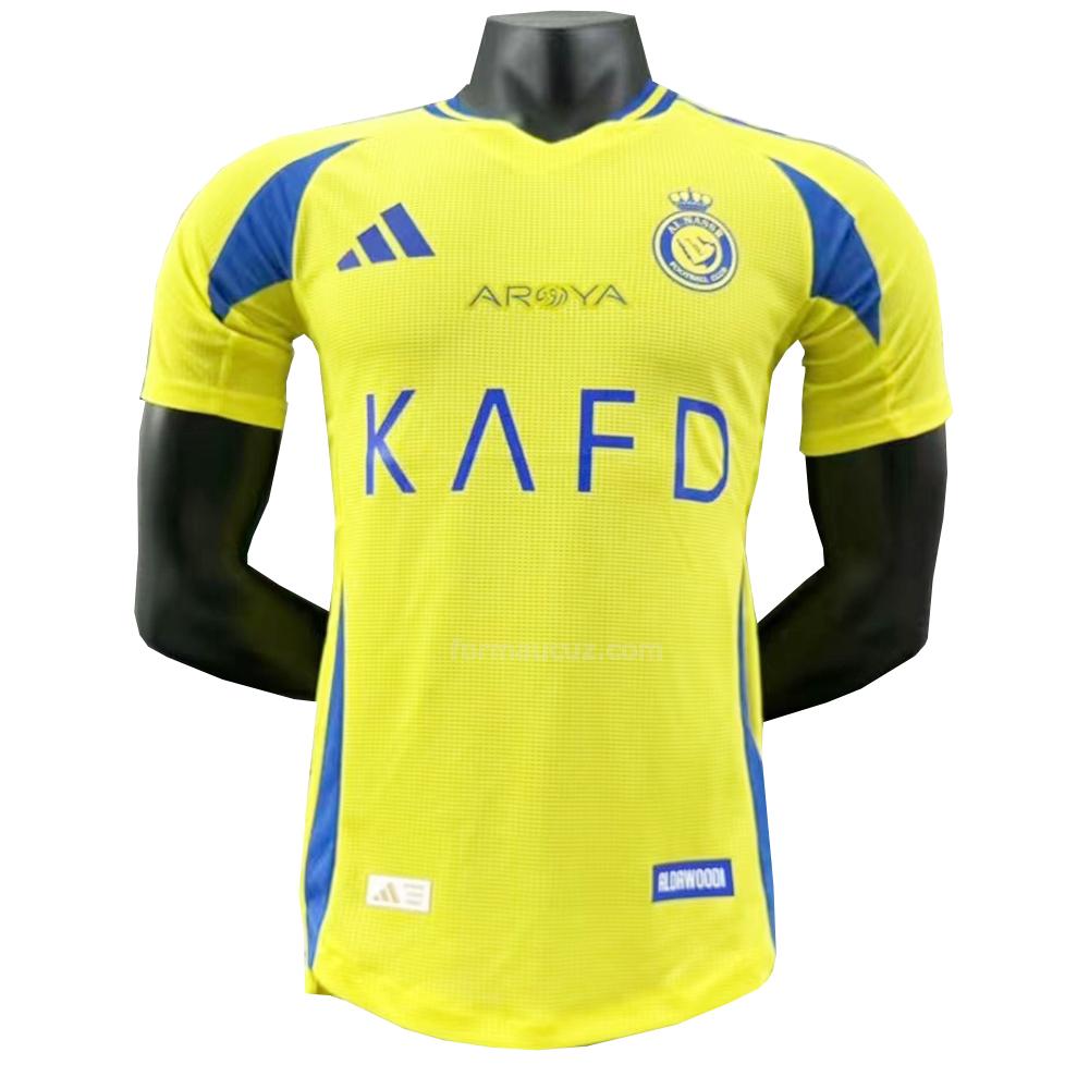 adidas al-nassr 2024-25 oyuncu sürümü İç saha forması