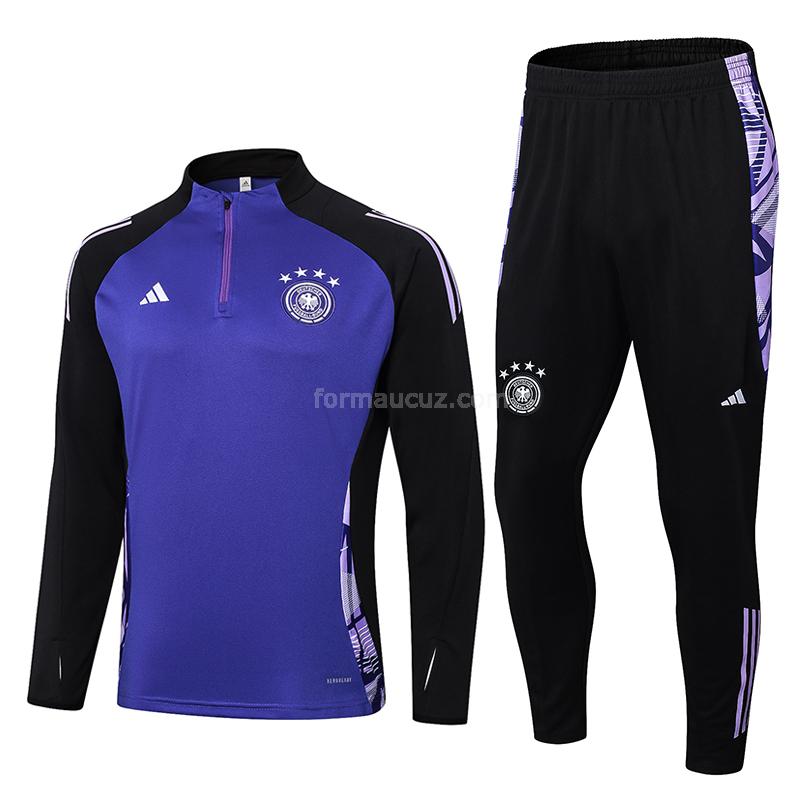 adidas almanya 2024-25 a241215 morado siyah svetşört