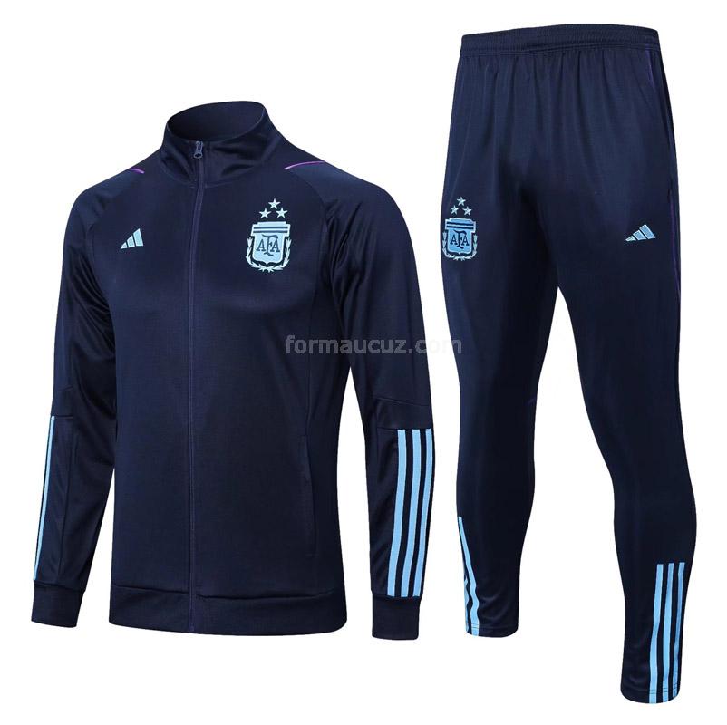 adidas arjantin 2023 2317a1 lacivert ceket