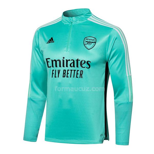 adidas arsenal 2021-22 top yeşil svetşört