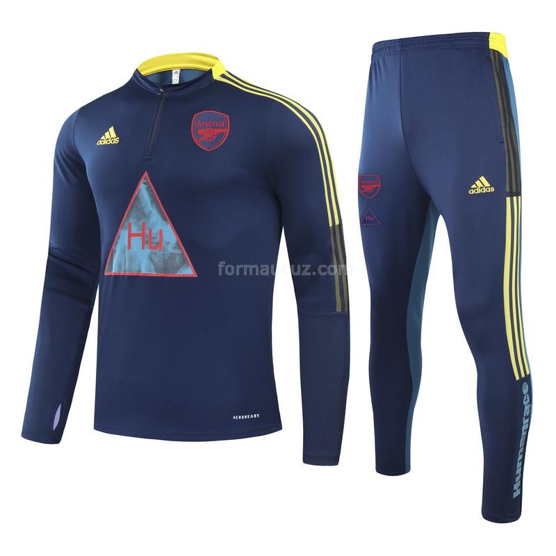 adidas arsenal 2021 Çocuk humanrace mavi svetşört