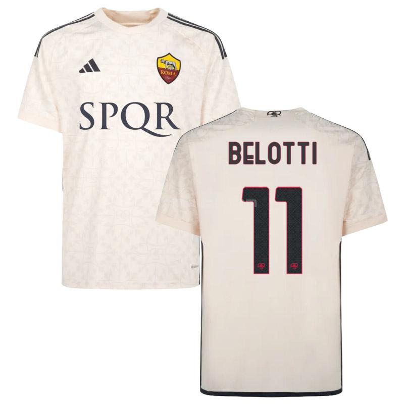 adidas as roma 2023-24 belotti deplasman forması