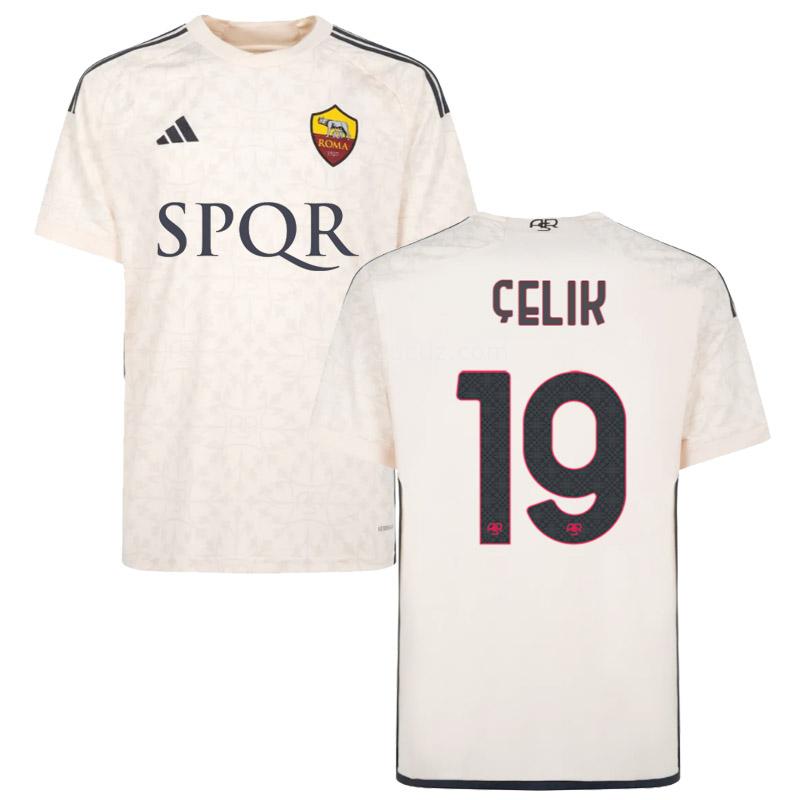 adidas as roma 2023-24 celik deplasman forması