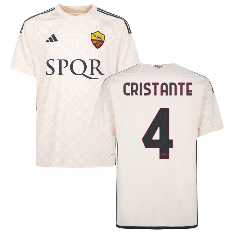 adidas as roma 2023-24 cristante deplasman forması