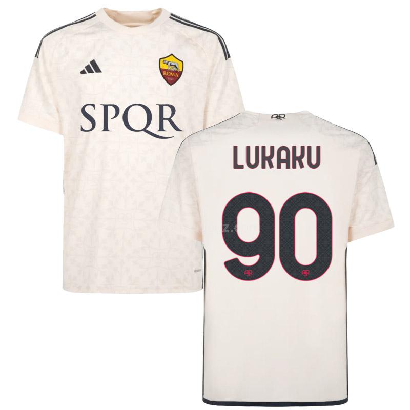 adidas as roma 2023-24 lukaku deplasman forması