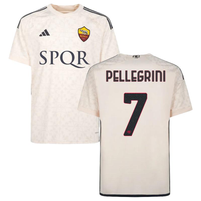 adidas as roma 2023-24 pellegrini deplasman forması