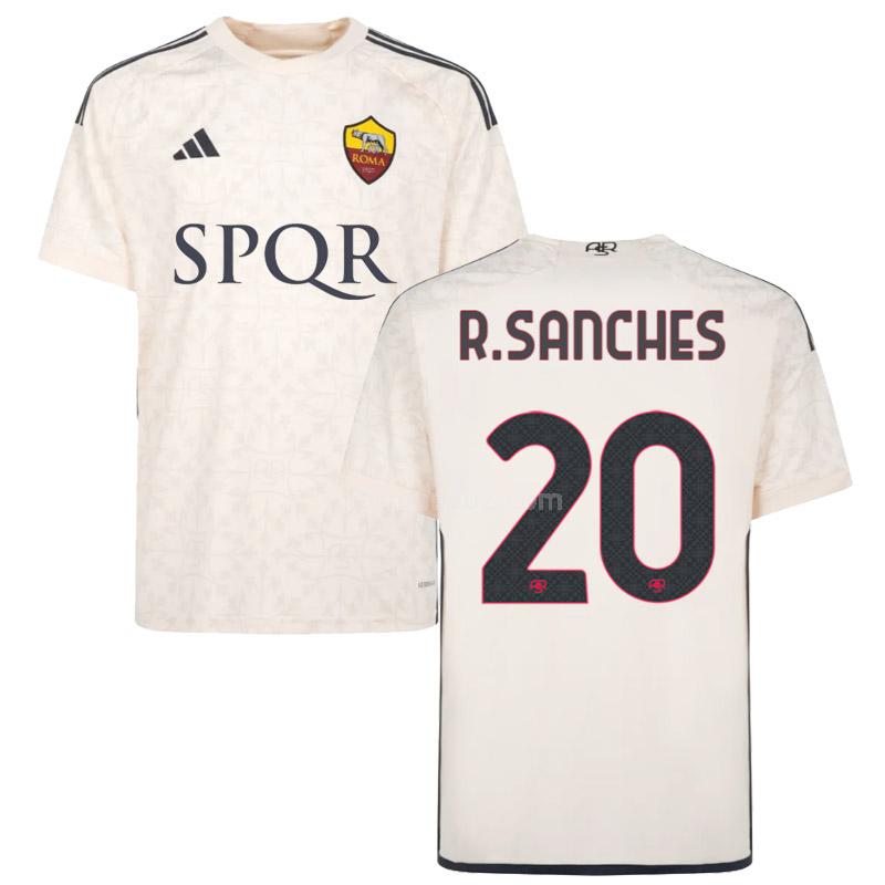 adidas as roma 2023-24 r.sanches deplasman forması