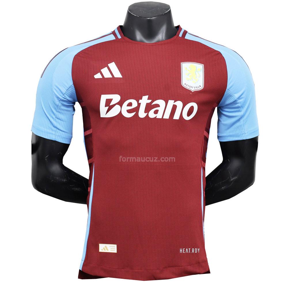 adidas aston villa 2024-25 oyuncu sürümü İç saha forması