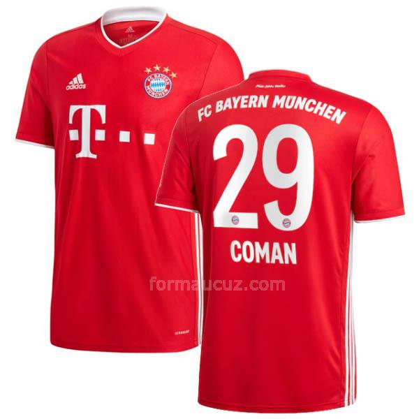 adidas bayern münih 2020-21 coman İç saha maç forması