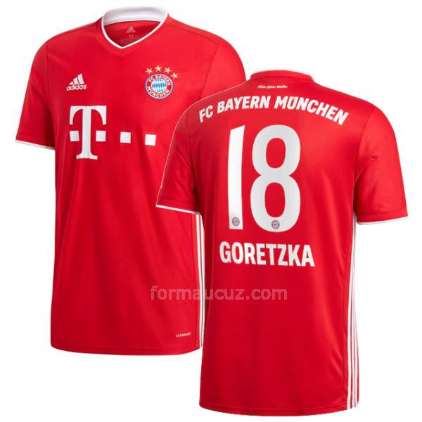 adidas bayern münih 2020-21 goretzka İç saha maç forması