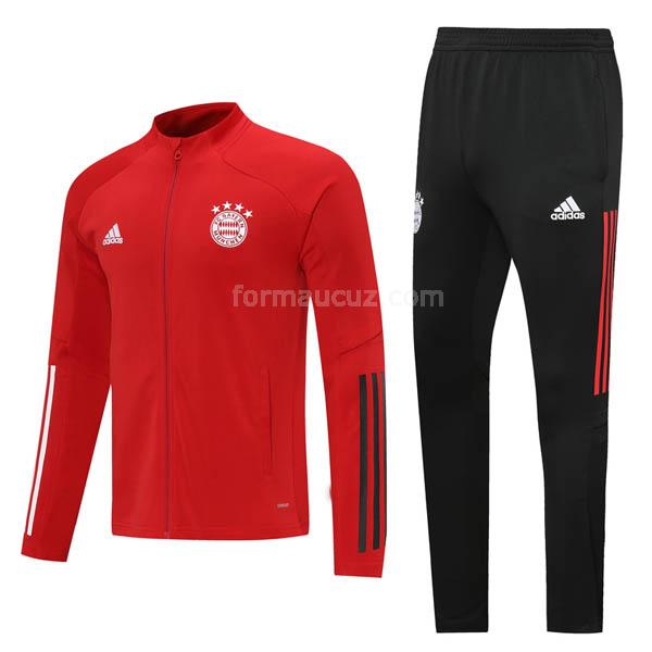 adidas bayern münih 2020-21 kırmızı ceket