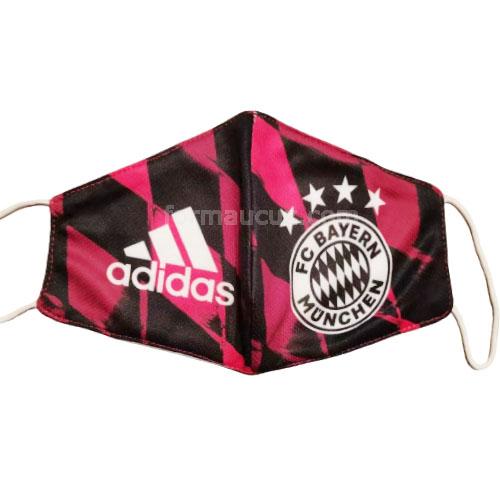 adidas bayern münih 2020-21 siyah-kırmızı amaçlı maske