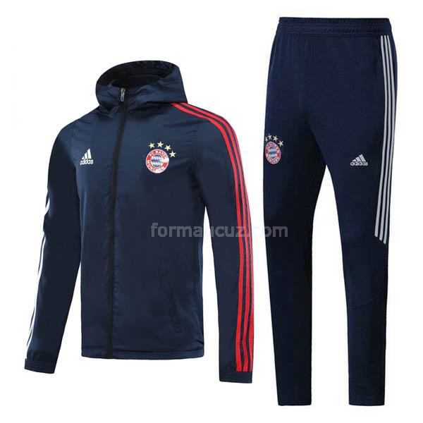 adidas bayern münih 2020 lacivert yağmurluk