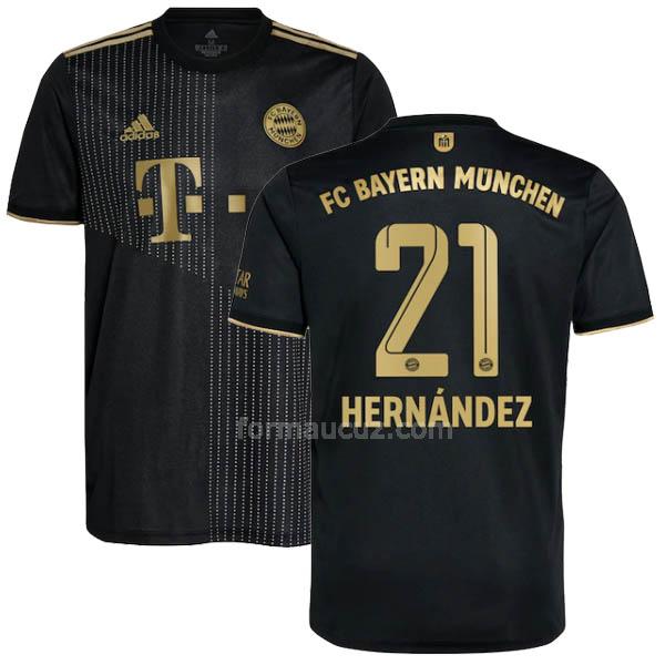 adidas bayern münih 2021-22 hernandez deplasman maç forması