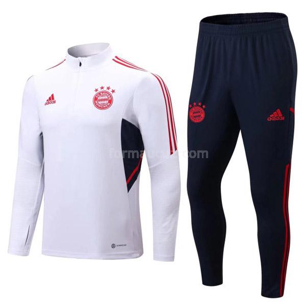 adidas bayern münih 2022-23 beyaz svetşört