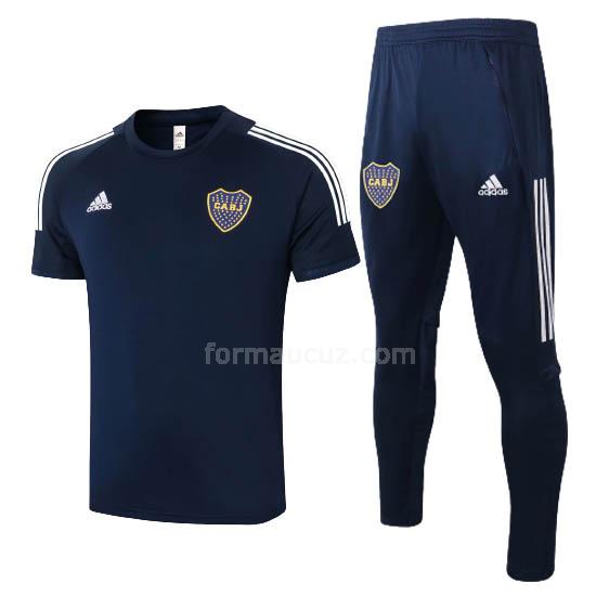 adidas boca juniors 2020-21 lacivert antrenman formaları ve eşofman altı