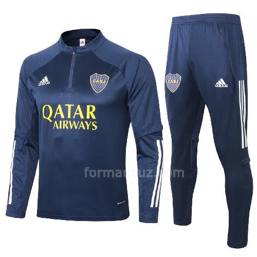 adidas boca juniors 2021-22 Çocuk lacivert svetşört