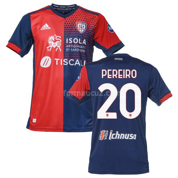 adidas cagliari calcio 2021-22 pereiro İç saha maç forması