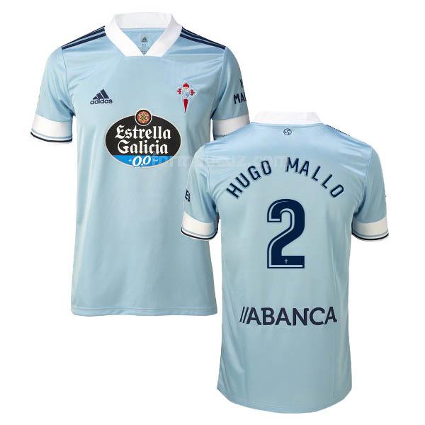 adidas celta vigo 2020-21 hugo mallo İç saha maç forması