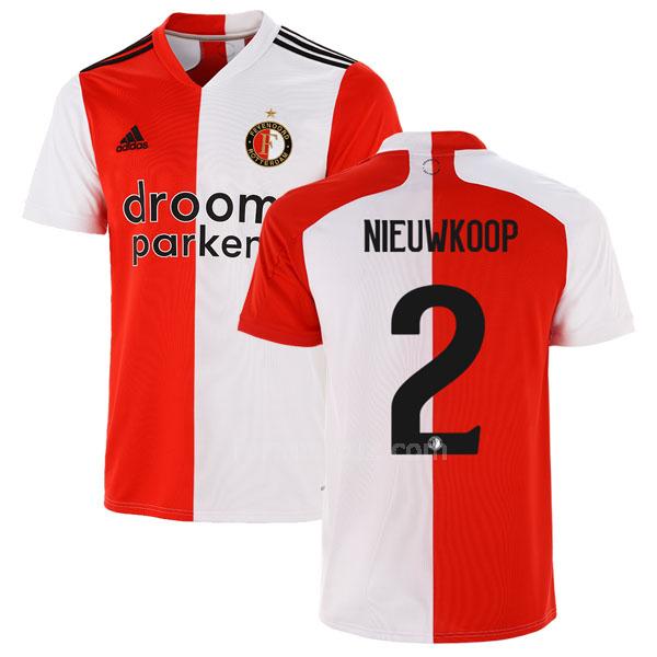 adidas feyenoord 2020-21 nieuwkoop İç saha maç forması