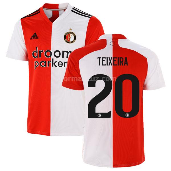 adidas feyenoord 2020-21 teixeira İç saha maç forması