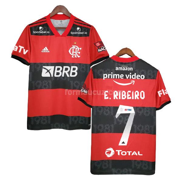 adidas flamengo 2021-22 e.ribeiro İç saha maç forması