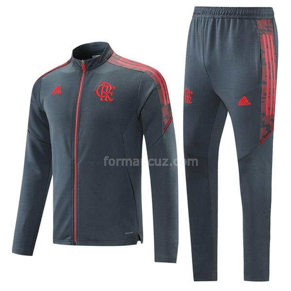 adidas flamengo 2021-22 gri ceket