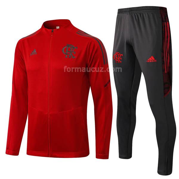 adidas flamengo 2021-22 kırmızı ceket