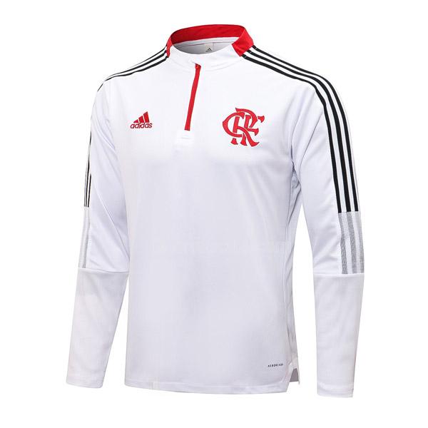 adidas flamengo 2021-22 top beyaz svetşört