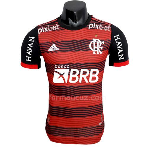 adidas flamengo 2022-23 oyuncu sürümü tüm sponsor İç saha forması