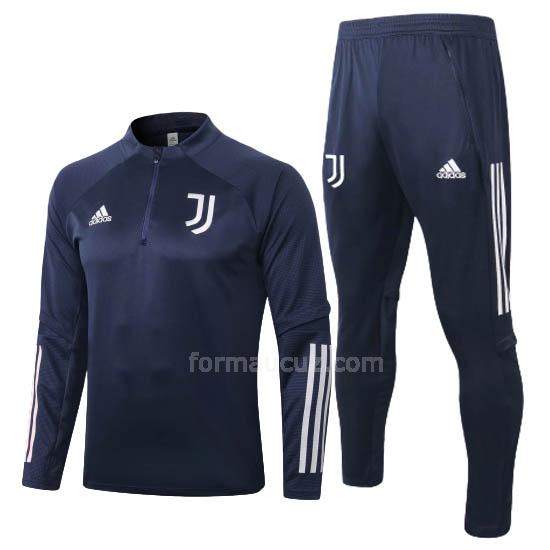 adidas juventus 2020-21 mavi svetşört