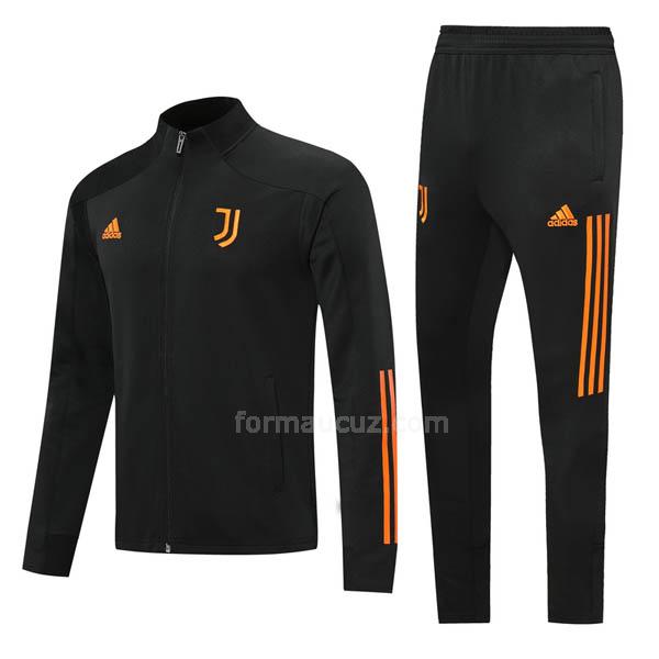 adidas juventus 2020-21 siyah portakal ceket