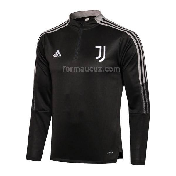 adidas juventus 2021-22 top i siyah svetşört