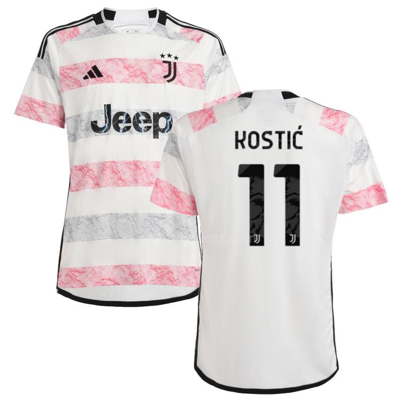 adidas juventus 2023-24 kostic deplasman forması