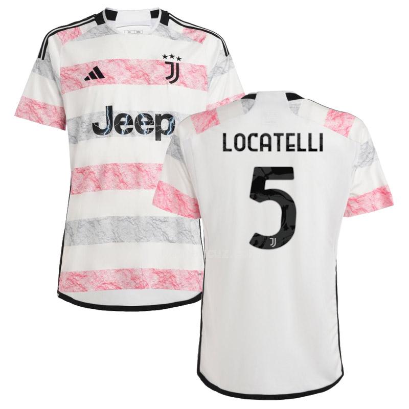 adidas juventus 2023-24 locatelli deplasman forması