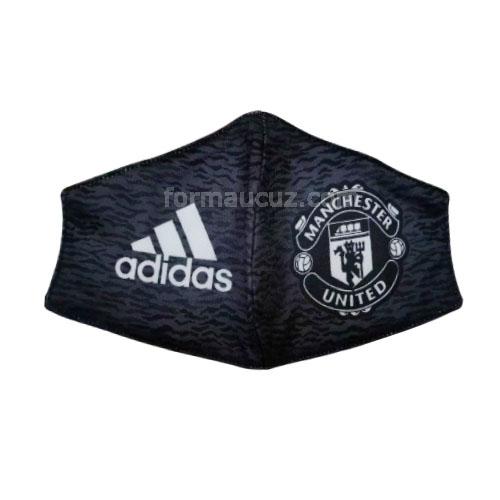 adidas manchester united 2020-21 siyah amaçlı maske