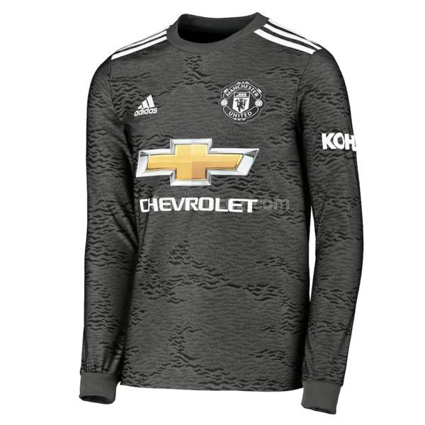 adidas manchester united 2020-21 uzun kollu deplasman maç forması