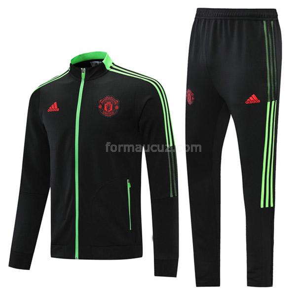 adidas manchester united 2021-22 08g43 siyah ceket