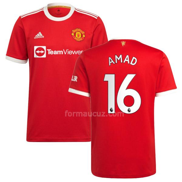 adidas manchester united 2021-22 amad İç saha maç forması