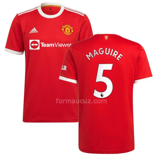 adidas manchester united 2021-22 maguire İç saha maç forması