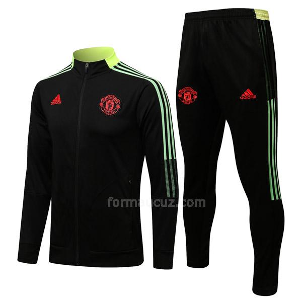 adidas manchester united 2021-22 muj2 siyah ceket